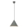 Markslöjd 109162 - Hanglamp aan kabel TIP 1xE27/60W/230V Ø 37,5 cm, grijs