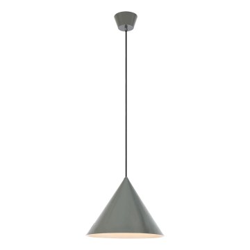 Markslöjd 109162 - Hanglamp met kabel TIP 1xE27/60W/230V grijs