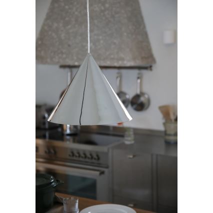 Markslöjd 109163 - Hanglamp aan kabel TIP 1xE27/60W/230V Ø 37,5 cm glanzend chroom