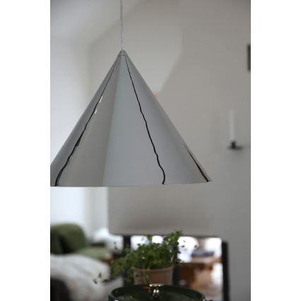 Markslöjd 109163 - Hanglamp aan kabel TIP 1xE27/60W/230V Ø 37,5 cm glanzend chroom