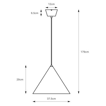 Markslöjd 109163 - Hanglamp aan kabel TIP 1xE27/60W/230V Ø 37,5 cm glanzend chroom