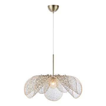 Markslöjd 109170 - Hanglamp aan kabel STYRKA 1xE27/40W/230V Ø 75 cm beige