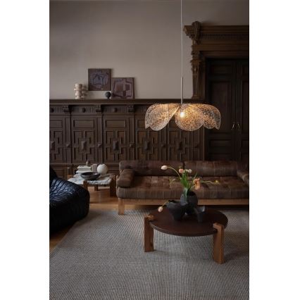Markslöjd 109170 - Hanglamp aan kabel STYRKA 1xE27/40W/230V Ø 75 cm beige