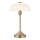 Markslöjd 109179 - Tafellamp KURAGE 1xE27/60W/230V messing/wit