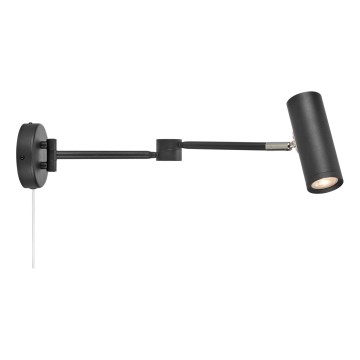 Markslöjd 109181 - LED-dimbare wandlamp ARLO LED/4,9W/230V zwart