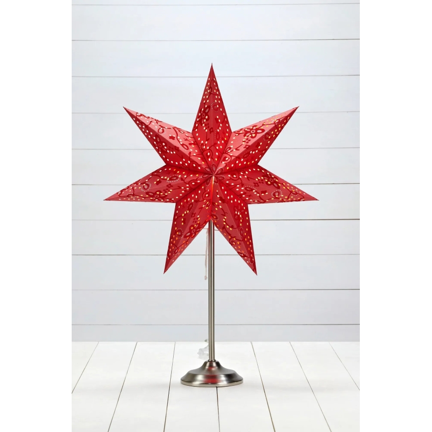 Markslöjd 700123 - Kerstdecoratie ARATORP 1xE14/25W/230V rood