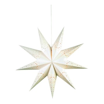 Markslöjd 700320 - Kerstdecoratie SOLVALLA 1xE14/25W/230V wit 75 cm