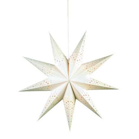 Markslöjd 700320 - Kerstdecoratie SOLVALLA 1xE14/25W/230V wit 75 cm