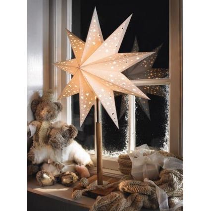 Markslöjd 700323 - Kerstdecoratie SOLVALLA 1xE14/25W/230V 65 cm wit