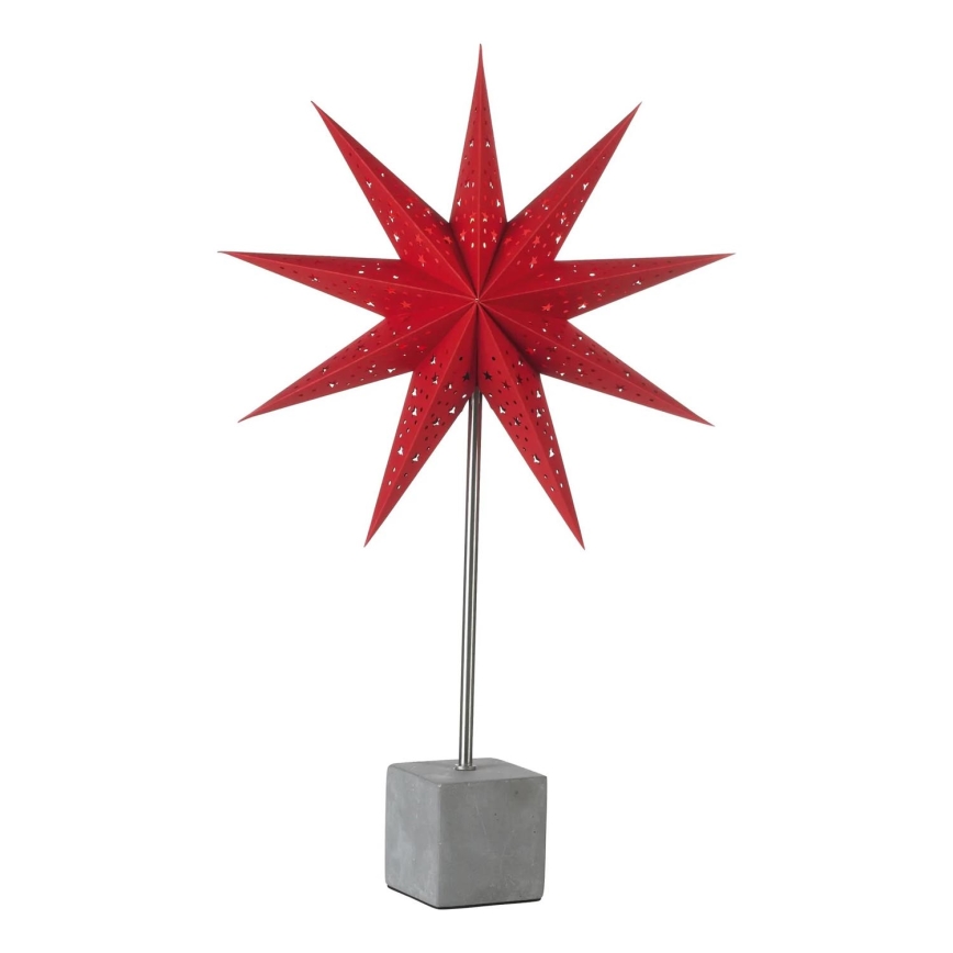 Markslöjd 702223 - Kerstdecoratie HARD 1xE14/25W/230V rood