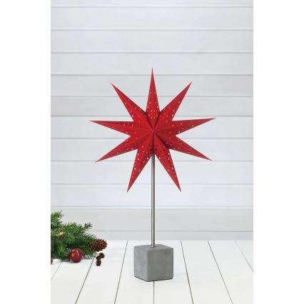 Markslöjd 702223 - Kerstdecoratie HARD 1xE14/25W/230V rood