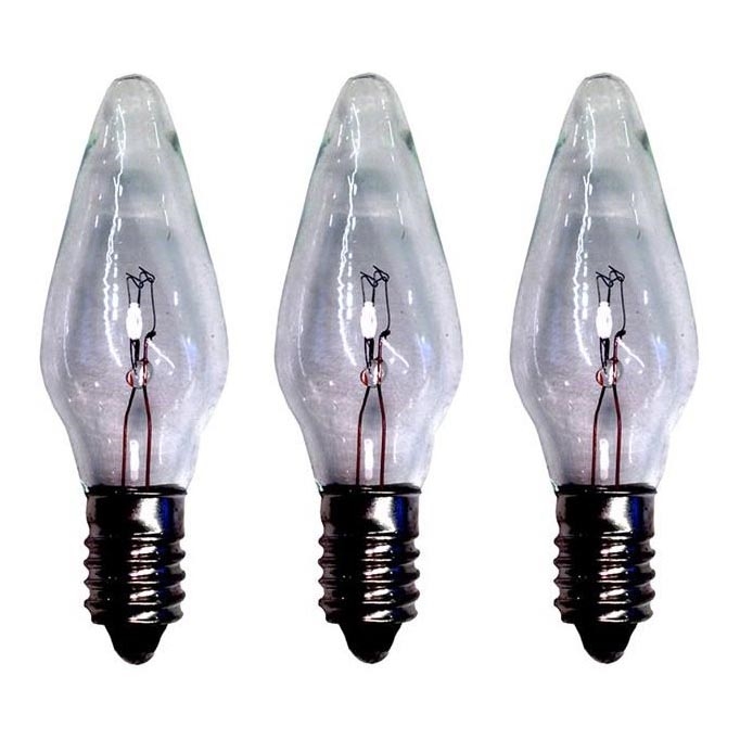 Markslöjd 702323 - SET 3x Heavy-duty Kerst lamp RESERVLAMPA E10/3W/55V