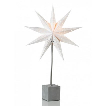 Markslöjd 702469 - Kerst Decoratie HARD 1xE14/25W/230V wit