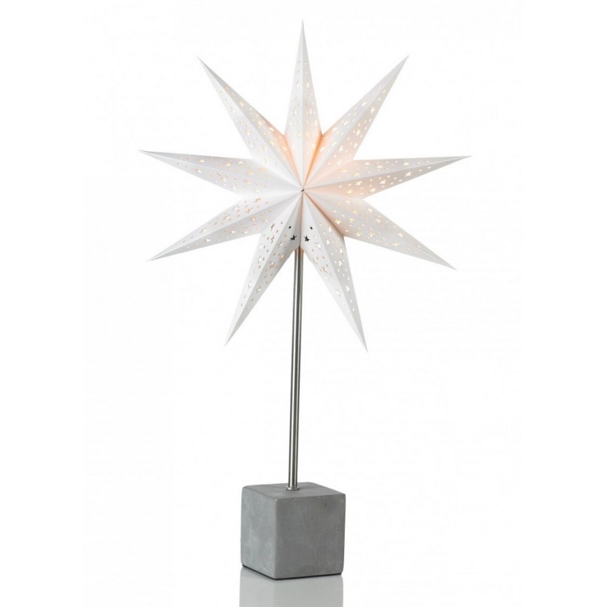 Markslöjd 702469 - Kerst Decoratie HARD 1xE14/25W/230V wit