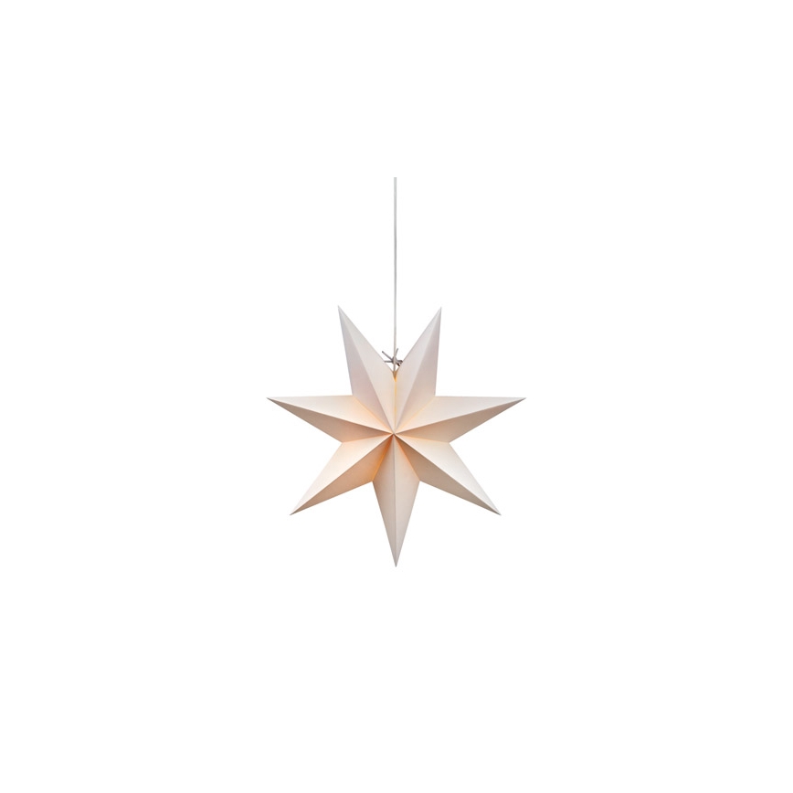 Markslöjd 703120 - Kerstversiering DUVA 1xE14/25W/230V diameter 45 cm wit