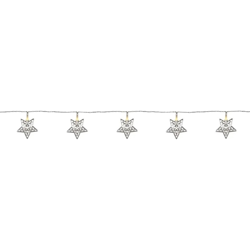 Markslöjd 703173 - LED Kerst lichtsnoer LILLAN LED/3xAA 2,1m warm wit