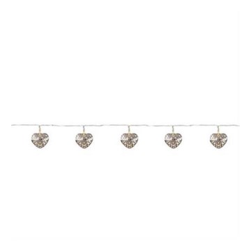 Markslöjd 703174 - LED kerstsnoer MILLA 10xLED/3xAA 2,1m warm wit