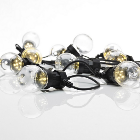Markslöjd 703181 - LED Kerst lichtsnoer voor buiten DAKKE 10xLED/3,6W/230V IP44 750 cm