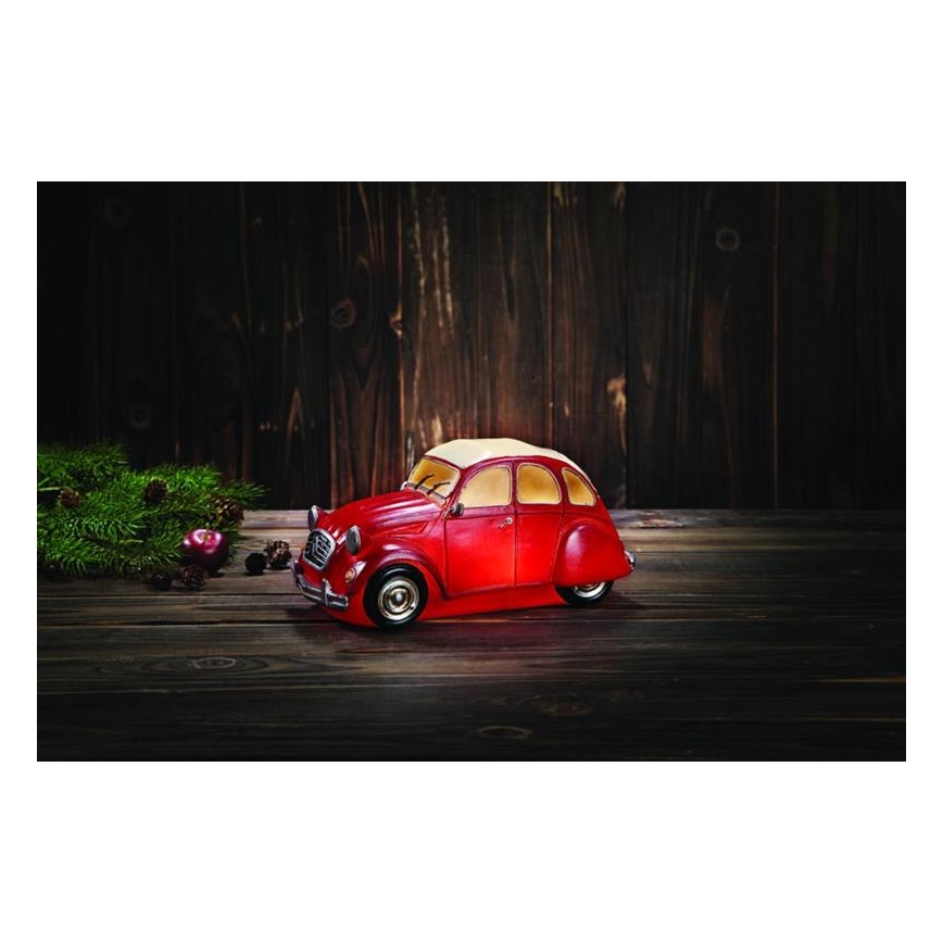 Markslöjd 703952 - LED Verlichte decoratie NOSTALGI 6xLED/0,36W/3xAA C3 rood