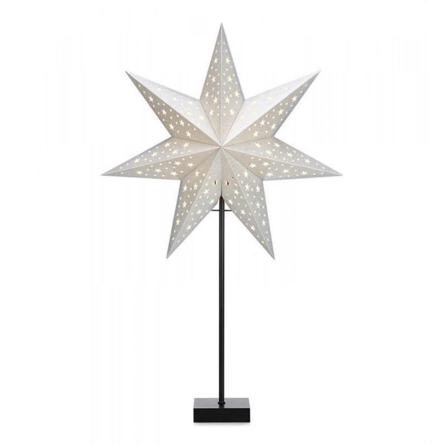 Markslöjd 704455 - Kerstversiering SOLVALLA 1xE14/25W/230V zilver 69 cm