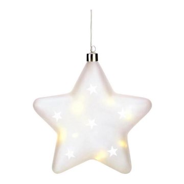 Markslöjd 704489 - LED Kerstdecoratie LISETTE 10xLED/0,3W/3xAA ster