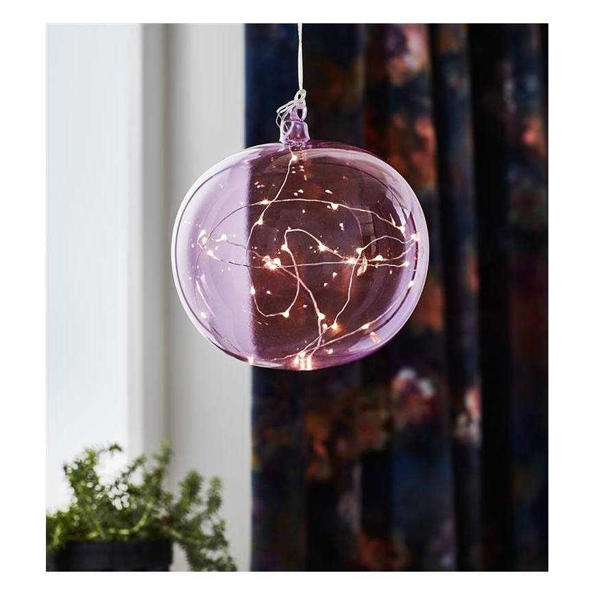 Markslöjd 704863 - Grijze LED kerstdecoratie LINA 20xLED / 0,6W / 4,5V