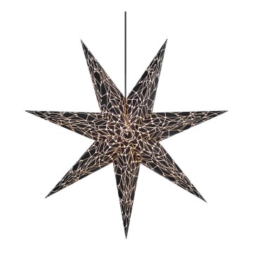 Markslöjd 704877 - Kerstdecoratie KARLA 1xE14/25W/230V zwart 75 cm