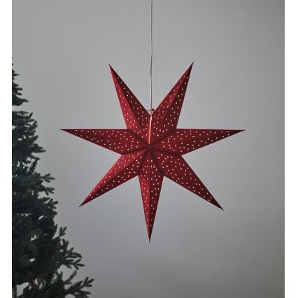 Markslöjd 704902 - Kerstdecoratie CLARA 1xE14/6W/230V 75 cm rood