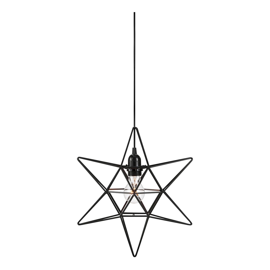 Markslöjd 705299 - Kerstversiering CONTOUR 1xE27/40W/230V zwart