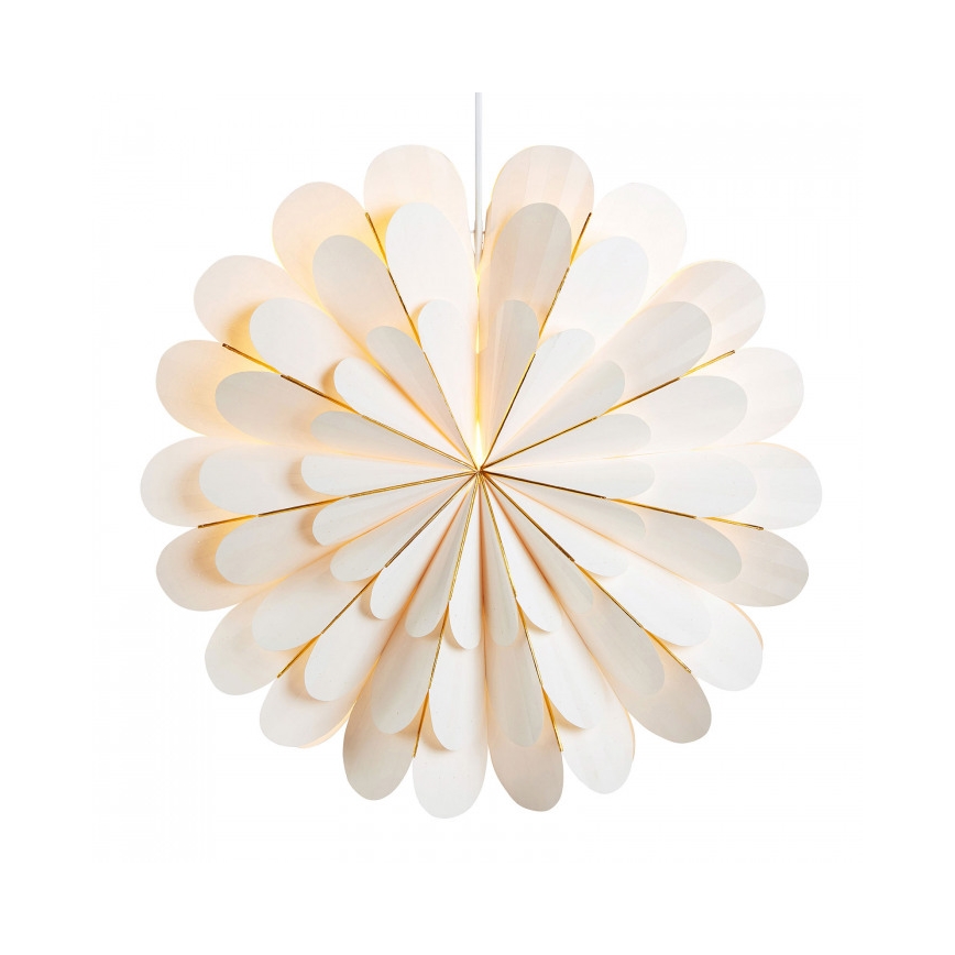 Markslöjd 705309 - Kerst Decoratie MARIGOLD 1xE14/25W/230V d. 60 cm wit