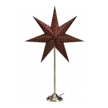 Markslöjd 705313 - Kerstversiering BAROQUE 1xE14/25W/230V 65 cm bordeaux