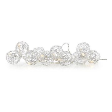Markslöjd 705442 - LED decoratieve lichtslinger ZOO 10xLED/2xAA 1,6m warm wit