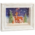 Markslöjd 705554 - LED Kerstversiering REINHARD LED/0,06W/4xAA/warm wit wit/patina