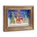 Markslöjd 705555 - LED Kerstversiering REINHARD LED/0,06W/4xAA/warm wit brons