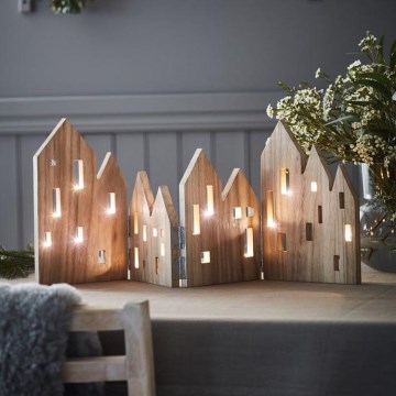 Markslöjd 705742 - LED Kerst Decoratie VIEW 20xLED/0,06W/3V hout
