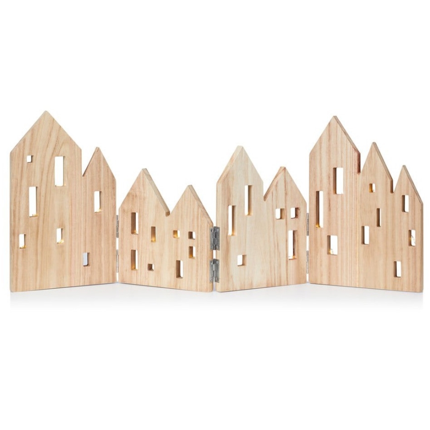 Markslöjd 705742 - LED Kerst Decoratie VIEW 20xLED/0,06W/3V hout