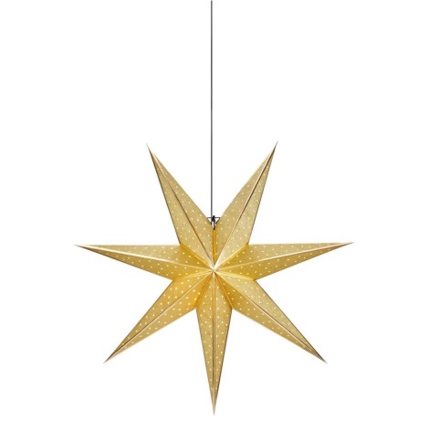 Markslöjd 705791 - Kerst Decoratie GLITTER 1xE14/25W/230V d. 45 cm goud