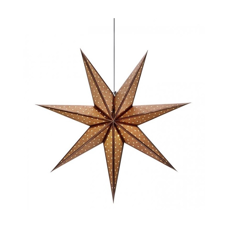 Markslöjd 705793 - Kerst Decoratie GLITTER 1xE14/25W/230V d. 45 cm brons