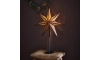 Markslöjd 705796 - Kerst Decoratie GLITTER 1xE14/25W/230V 65 cm brons/zwart