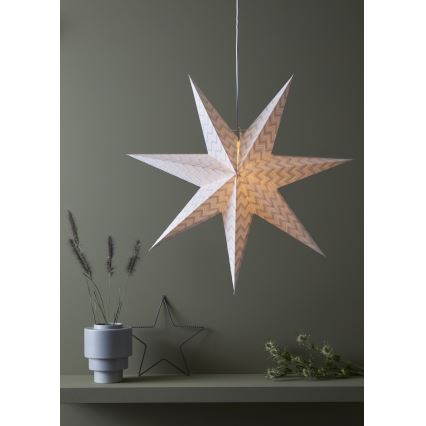 Markslöjd 705804 - Kerstversiering ADMIRA 1xE14/25W/230V diameter 60 cm wit