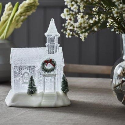 Markslöjd 705820 - LED Kerst Decoratie CHAPELLE LED/0,9W/3xAA kapel