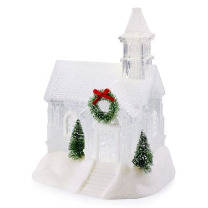 Markslöjd 705820 - LED Kerst Decoratie CHAPELLE LED/0,9W/3xAA kapel