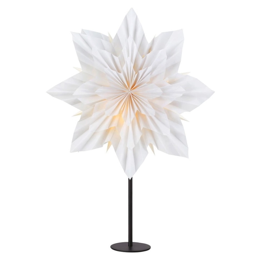 Markslöjd 705838 - Kerstversiering NEELA 1xE14/25W/230V 43 cm wit/zwart