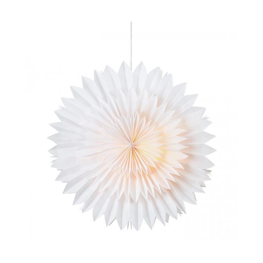 Markslöjd 705842 - Kerst Decoratie SOLINA 1xE14/25W/230V d. 48 cm wit
