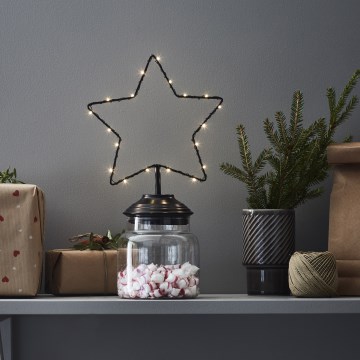 Markslöjd 705854 - LED Kerstversiering SWEETIE LED/0,45W/3xAA ster