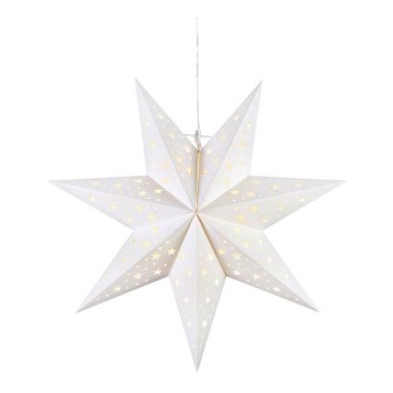Markslöjd 705897 - LED kerstdecoratie BLANK LED/0,4W/3xAA Ø 45 cm wit
