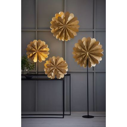 Markslöjd 705948 - Kerst Decoratie MARAVILLA 1xE14/25W/230V d. 45 cm goud