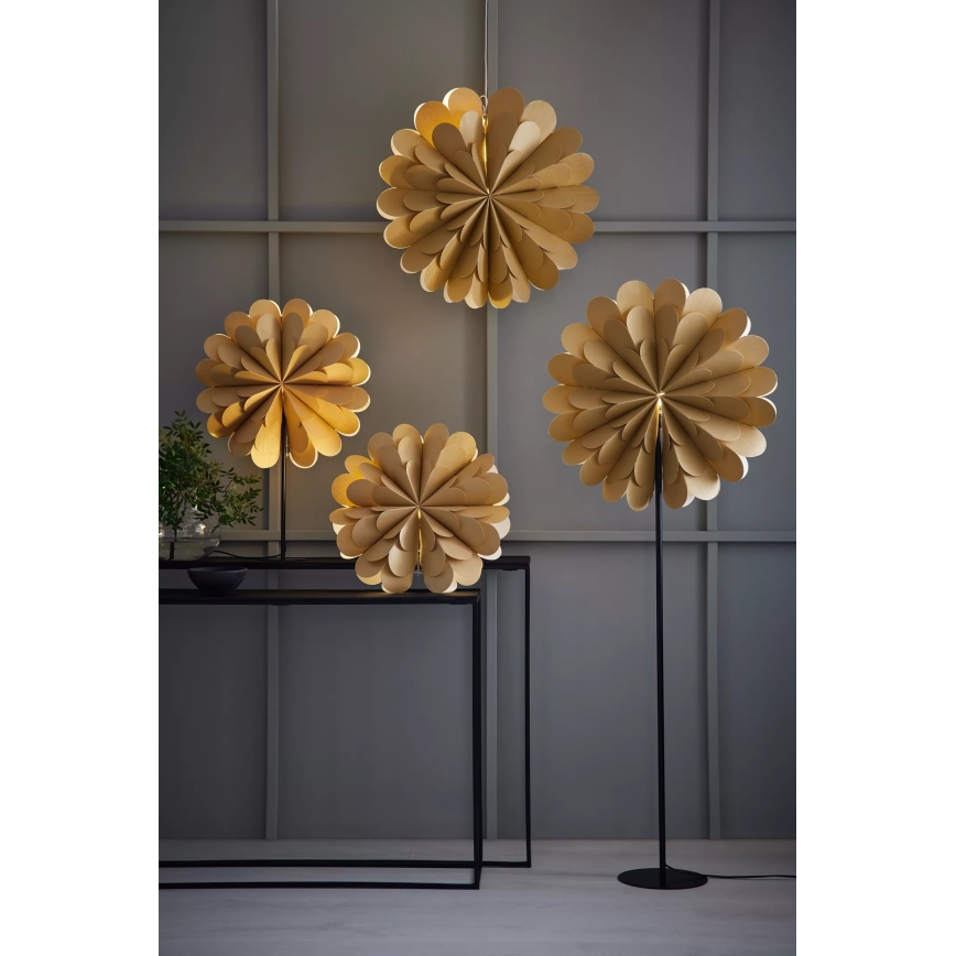 Markslöjd 705950 - Kerst Decoratie MARAVILLA 1xE14/25W/230V 68 cm goud/zwart
