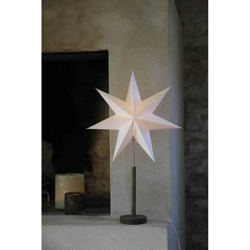 Markslöjd 706214 - Kerstdecoratie SPERANZA 1xE14/6W/230V Ø 45 cm dennen/crème