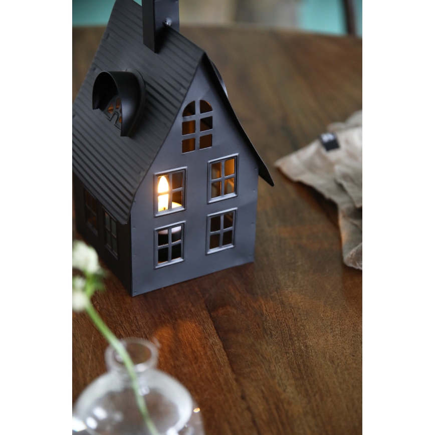 Markslöjd 706368 - LED kerstdecoratie LUTON LED/0,1W/1xCR2032 zwart